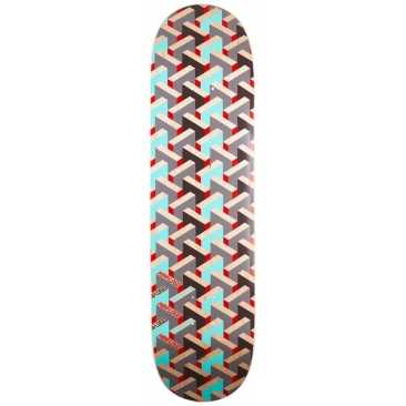 Mini Logo Patterns 19 Maze 8.25 X 31.95 Tavola da skateboard