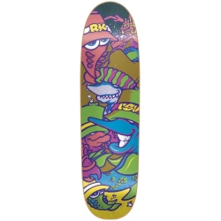 New Deal Knigge Dsv Ht Neon 8.6 X 31.79 Skateboard bord