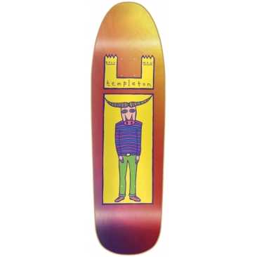 New Deal Templeton Bullman Ht Neon 9.32 X 31.94 Skateboard Deck