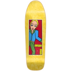 New Deal Templeton Man V-ply Ht Yellow 9.625 X 32.62 Tavola da skateboard