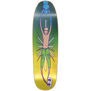 New Deal Vallely Alien Ht Neon 9.18 X 31.99 Planche Skateboard