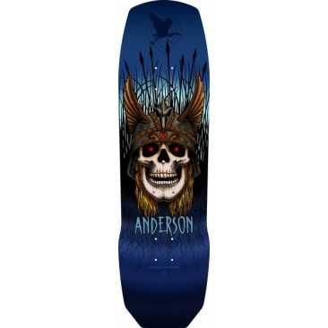 Powell Peralta Andy Anderson Heron Blue 9.13 X 32.8 Skateboard Deck