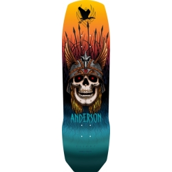 Powell Peralta Flight Anderson Heron Skull 9.13 X 32.8 Tavola da skateboard