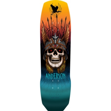 Powell Peralta Flight Anderson Heron Skull 9.13 X 32.8 Prancha de skate