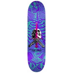 Powell Peralta Ps Skull Sword Turq Purple 8.25 X 31.95 Planche Skateboard