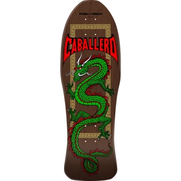 Powell Peralta Reissue Cab Chin Dragon 10.0 X 30 Brown Planche Skateboard