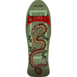 Powell Peralta Reissue Cab Chin Dragon 10.0 X 30 Green Skateboard Deck