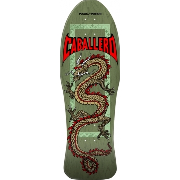 Powell Peralta Reissue Cab Chin Dragon 10.0 X 30 Green Planche Skateboard