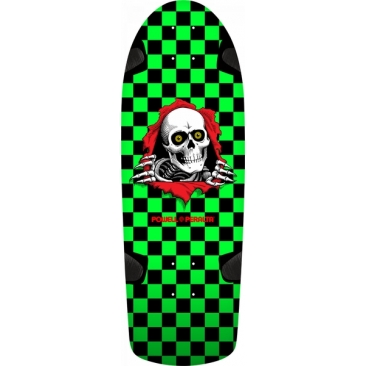 Powell Peralta Reissue Og Ripper Check Grn 10.0 X 30.2 Planche Skateboard