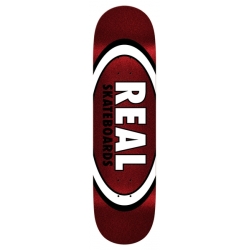 Real Classic Oval 8.5 X 31.85 - 14.25 Red Easy Rider Skateboard Deck