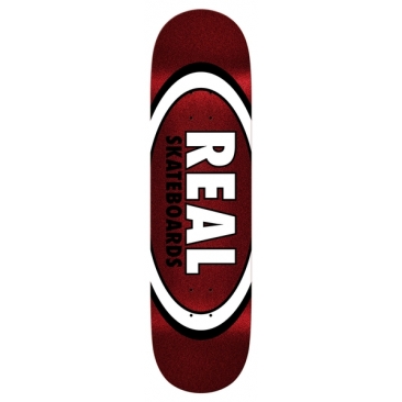 Real Classic Oval 8.5 X 31.85 - 14.25 Red Easy Rider Skateboard bord