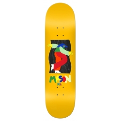 Real Mason By Marbie Yellow 8.5 X 31.85 - 14.25 Skateboard Deck