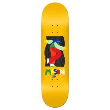 Real Mason By Marbie Yellow 8.5 X 31.85 - 14.25 Planche Skateboard