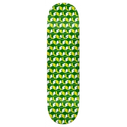 Real Pp City Blocks Red 8.5 X 32.25 Skateboard Deck