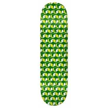 Real Pp City Blocks Red 8.5 X 32.25 Skateboard Deck