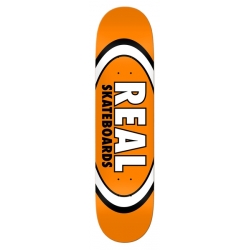 Real Team Classic Oval 7.5 X 29 True Mid Orange Planche Skateboard