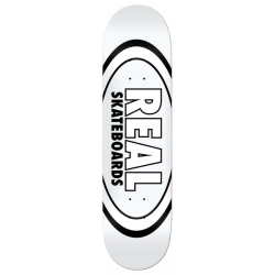 Real Team Classic Oval 8.38 X 32.25 White Tabla de skate