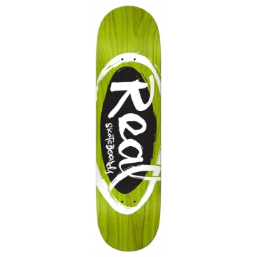 Real Team Oval By Natas 8.06 X 31.8 Planche Skateboard