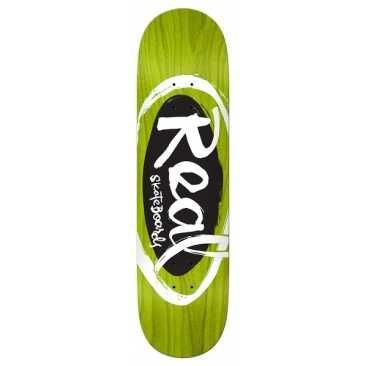 Real Team Oval By Natas 8.06 X 31.8 Skateboard Deck