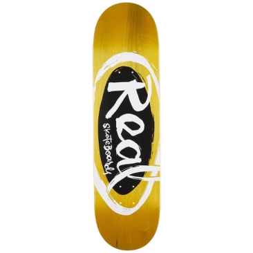 Real Team Oval By Natas 8.5 X 32.18 Planche Skateboard