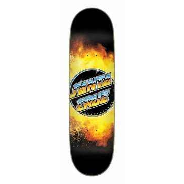 Santa Cruz Chrome Dot Flame Everslick 8.5 X 32.2 Planche Skateboard