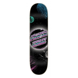 Santa Cruz Chrome Dot Space Everslick 8.0 X 31.6 Skateboard Deck