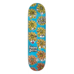 Santa Cruz Delfino Wildflower Vx Deck 8.25 X 31.60 Tabla de skate