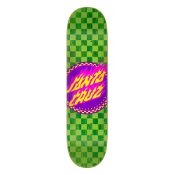 Santa Cruz Flame Dot Check 7-ply Birch 8.0 X 31.6 Tabla de skate