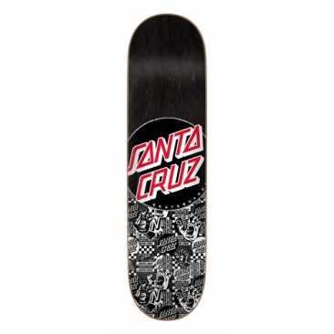 Santa Cruz Flier Collage Dot 8.125 X 31.7 Skateboard bord