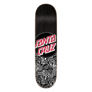 Santa Cruz Flier Collage Dot 8.125 X 31.7 Planche Skateboard