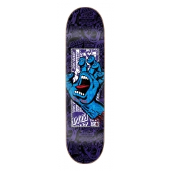 Santa Cruz Flier Collage Hand 7.75 X 31.4 Tabla de skate