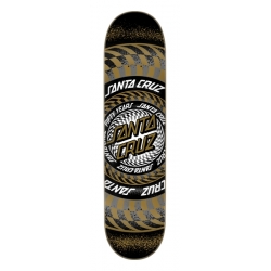 Santa Cruz Infinite Ringed Dot 7 Ply Birch 7.75 X 31.4 Tabla de skate