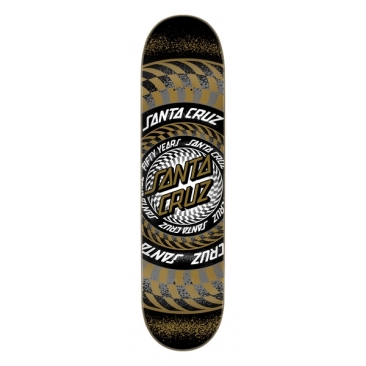 Santa Cruz Infinite Ringed Dot 7 Ply Birch 7.75 X 31.4 Skateboard Deck