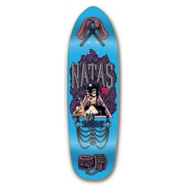 StrangeLove Natas Kaupas Sean Cliver Blue 10.0 X 32.75 Planche Skateboard