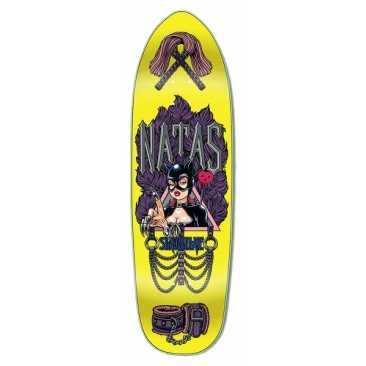 StrangeLove Natas Kaupas Sean Cliver Ylw 10.0 X 32.75 Skateboard Deck