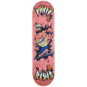 Thank You David Reyes Shark Tooth 8.0 Red Planche Skateboard