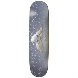 Thank You Head In The Snow Clouds 8.25 Grey Planche Skateboard