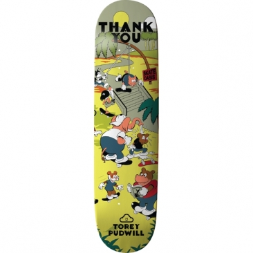 Thank You Skate Oasis Torey Pudwill 8.25 Multi Planche Skateboard