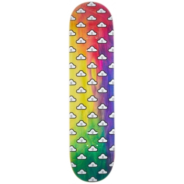 Thank You Tie Dye Woodgrain Good Clouds 8.0 Tie Dye Planche Skateboard