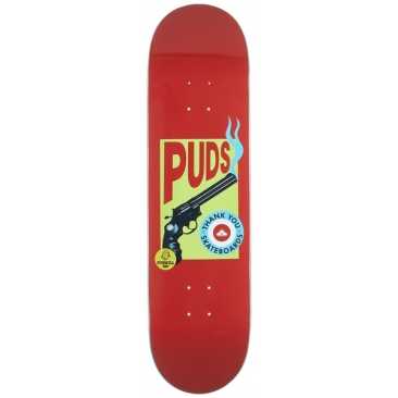 Thank You Torey Pudwill Pudskowski 8.38 Red Prancha de skate