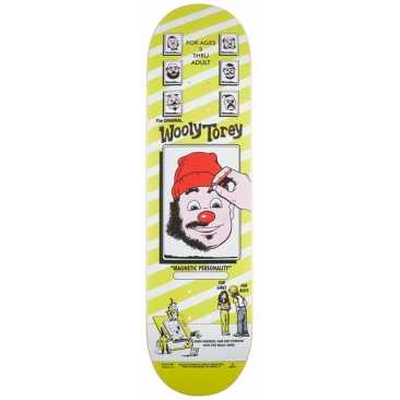 Thank You Torey Pudwill Wooly 8.25 Yellow Tavola da skateboard