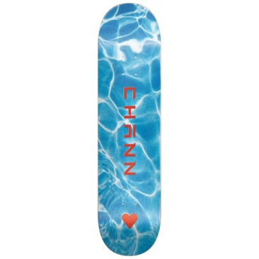 The Heart Supply Chris Chann Water Raised Ink 8.5 Planche Skateboard