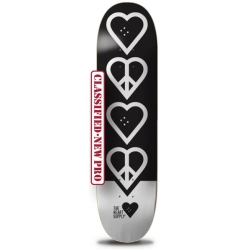 The Heart Supply Classified Pro 3 Peace Black 8.25 Tavola da skateboard