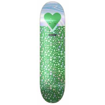 The Heart Supply R7 Foil Green Polkahearts 8.0 Prancha de skate