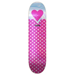 The Heart Supply R7 Foil Pink Sweethearts 7.75 Skateboard Deck