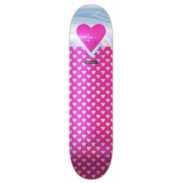 The Heart Supply R7 Foil Pink Sweethearts 7.75 Skateboard Deck