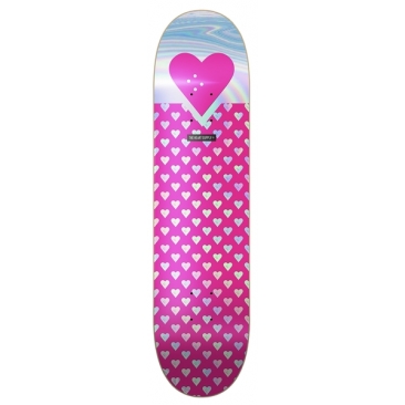 The Heart Supply R7 Foil Pink Sweethearts 7.75 Planche Skateboard