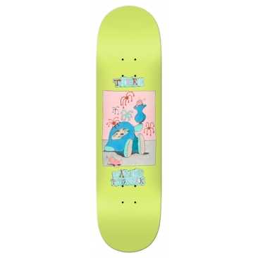 There James Sleepy Yellow 8.3 X 32.17 Skateboard bord