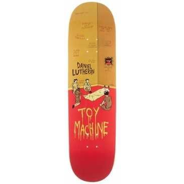 Toy Machine 8.5 X 32.38 Lutheran Psycho Babylon Skateboard Deck