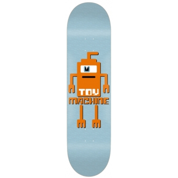 Toy Machine Binary Sect Orange 8.0 X 31.85 Skateboard Deck